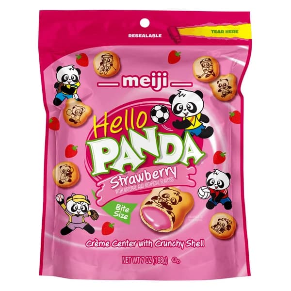 Meiji Hello Panda Strawberry