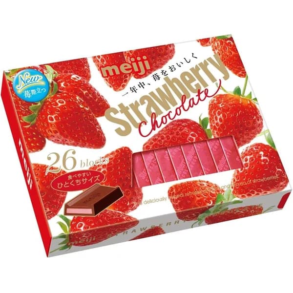 Meiji Strawberry Chocolate